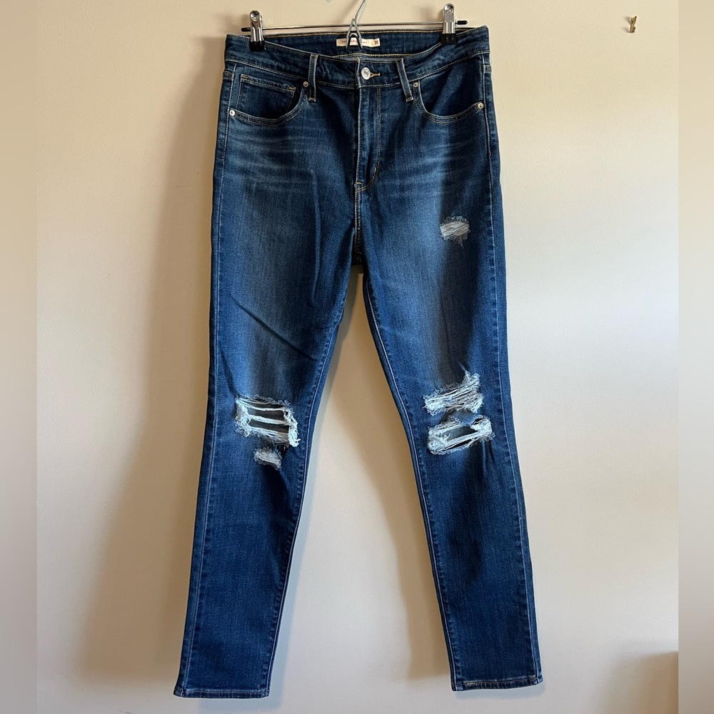 Levi's Women's Skinny Jeans - Dark Blue